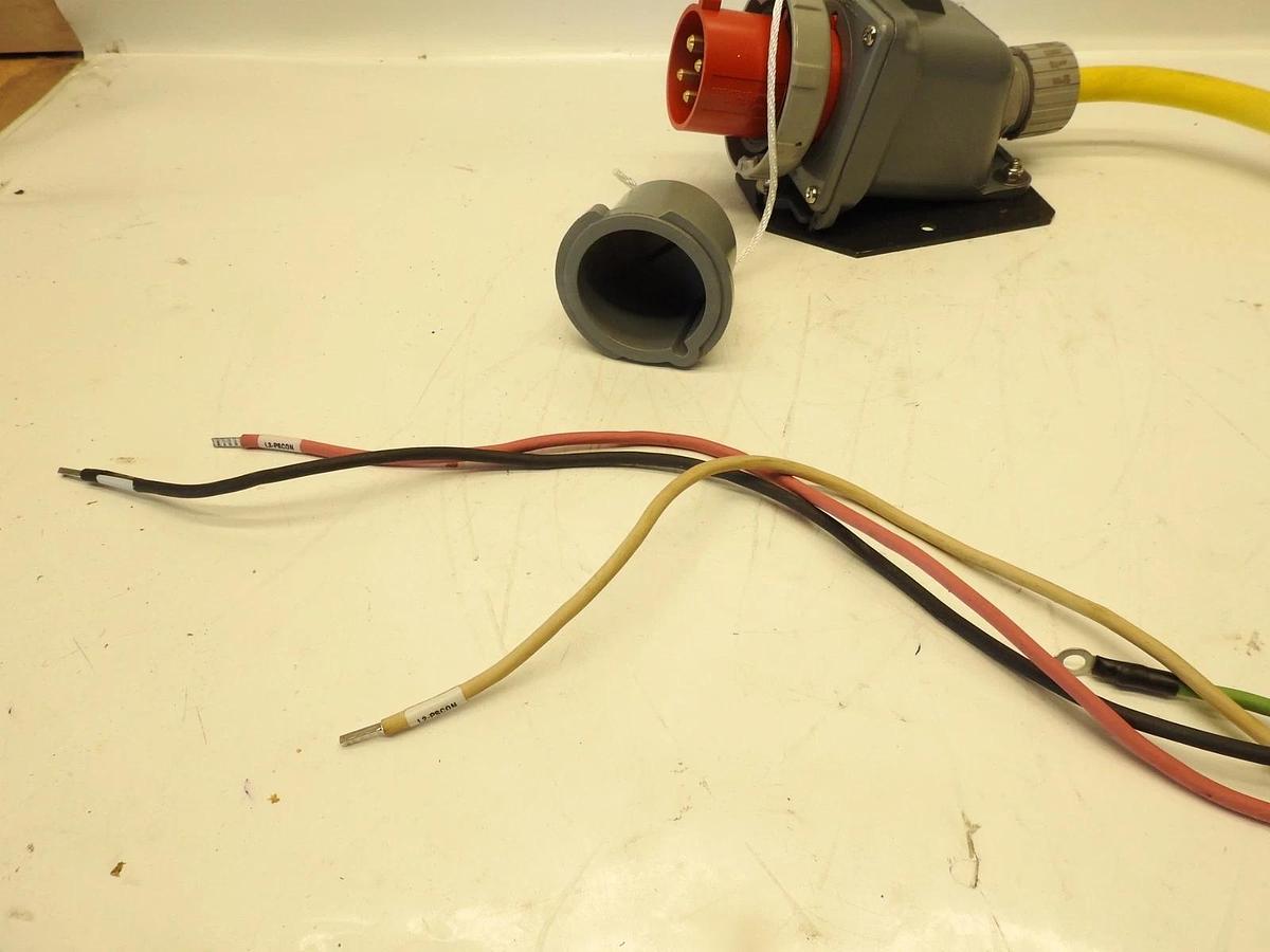 CARRIER TRANSICOLD 91-00427-01 REV F W/ HUBBELL HBL430B7W 30AMP/15HP WIRING ASSY