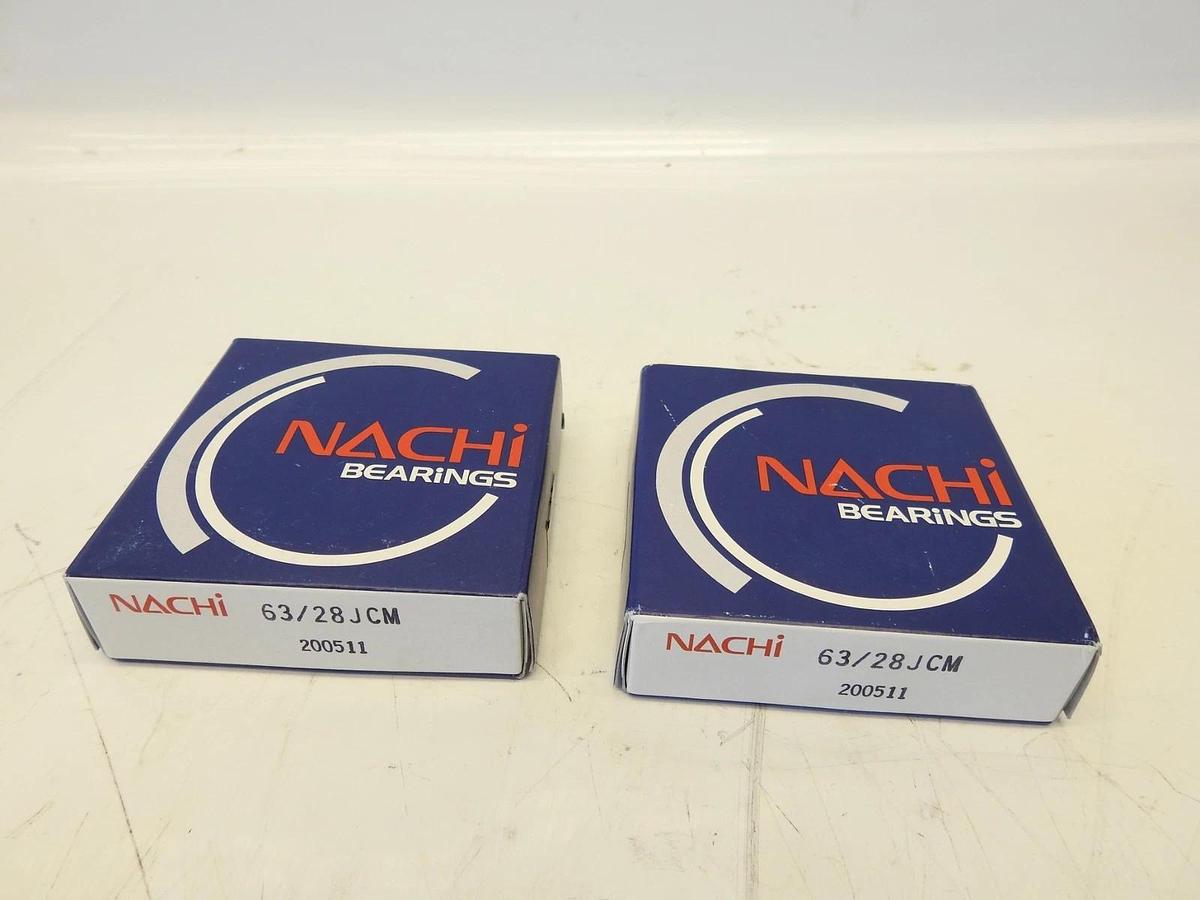 Genuine NACHI Bearing 63/28JCM *Free Shipping*