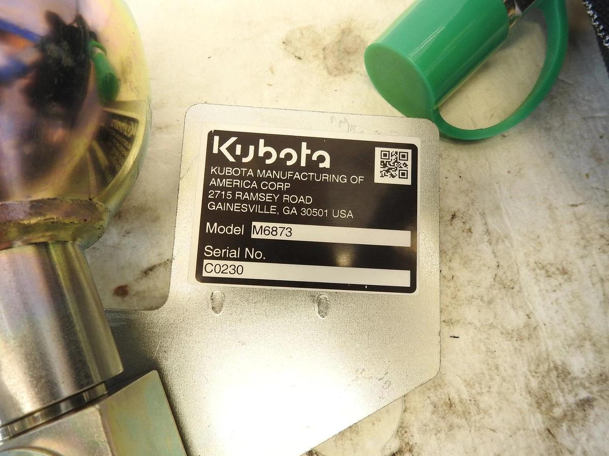 New Oem Kubota M6873 Valve Accumulator And Hoses For M4-061 / M4-071  LA1154 Loa