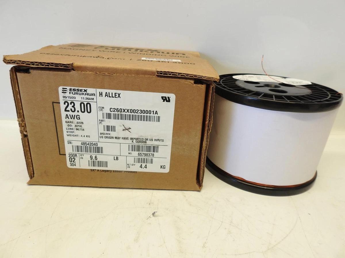Essex 23AWG Heavy Allex Copper Magnet Wire (Superior to H200) 10Lb spool