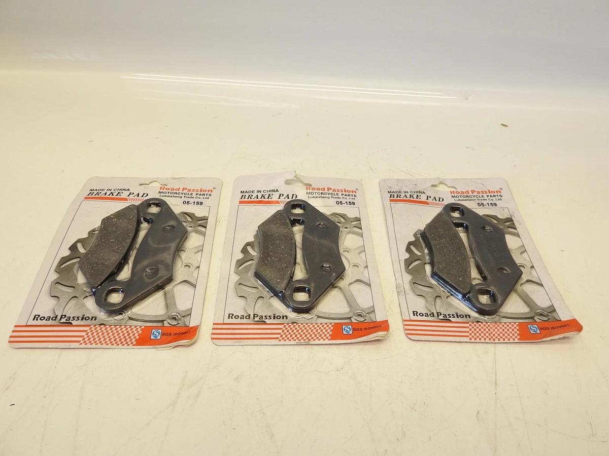 3 Pack Road Passion 05-159 Motorcycle Parts Brake Pad