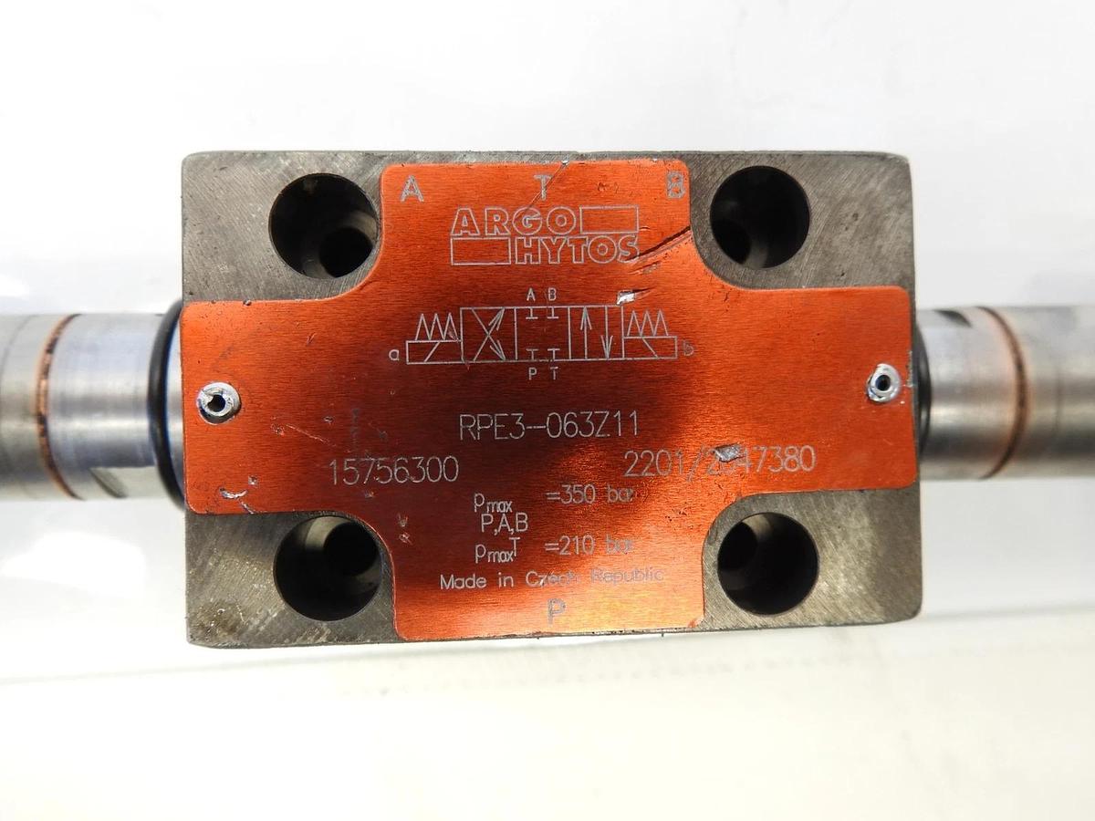 New ARGO Hytos RPE3-063Z11/01200E1 Relief/Solenoid Valve 12Vdc