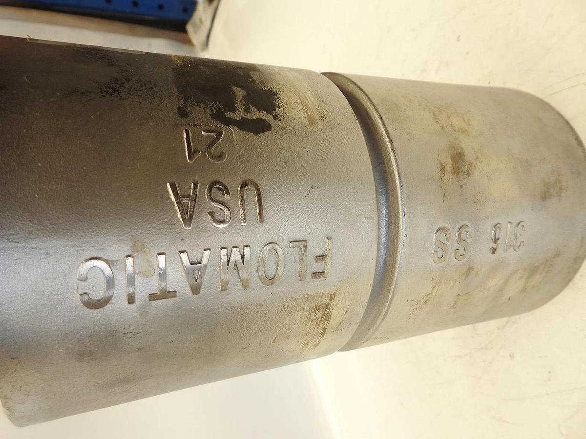 New Flomatic 7939S6PLG 4 " Stainless Steel Valve 80S6PLG 316 SS