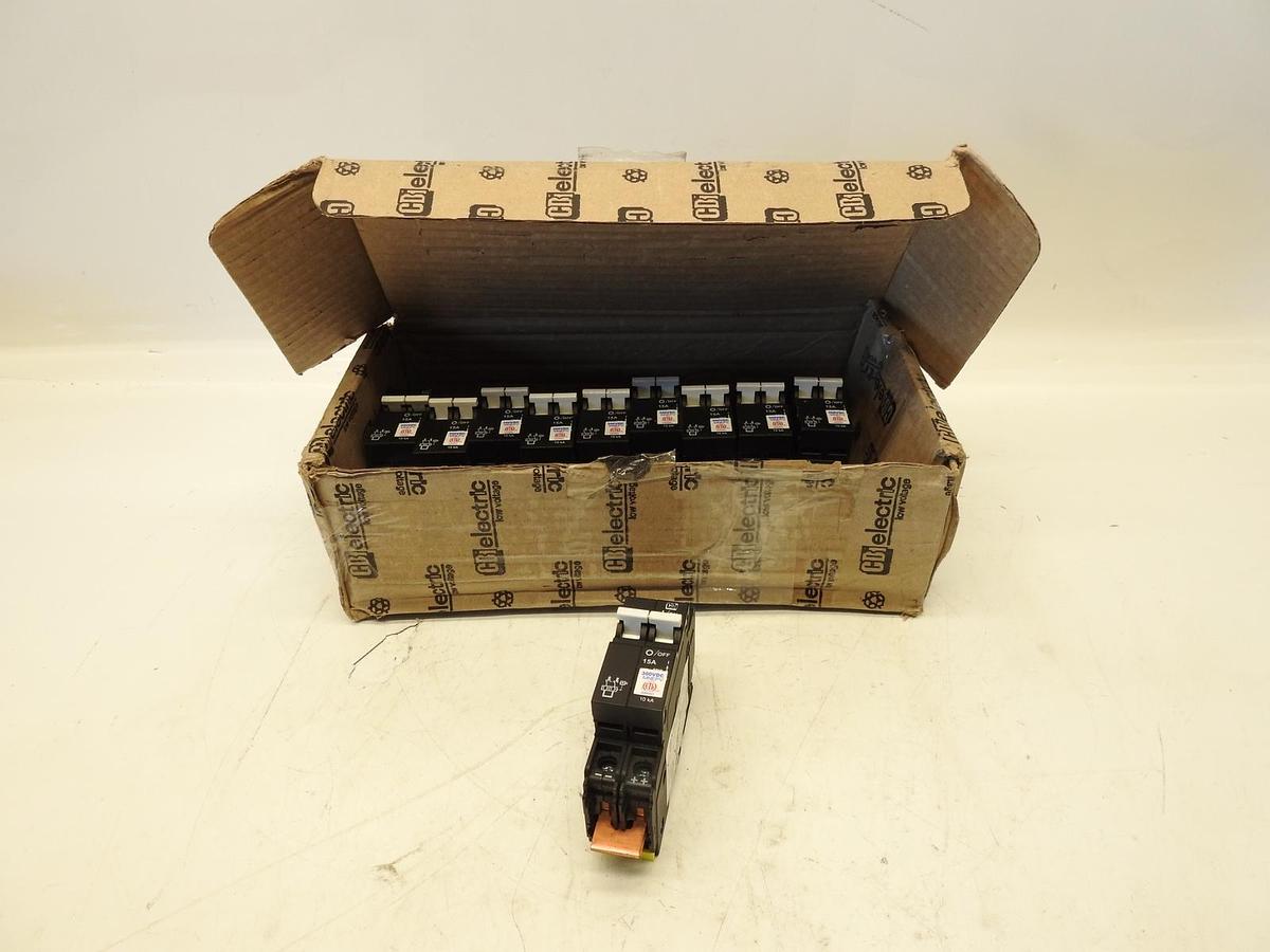 Lot Of 10 CBI DM-U2-15A-T3 Mini Circuit Breaker 15A