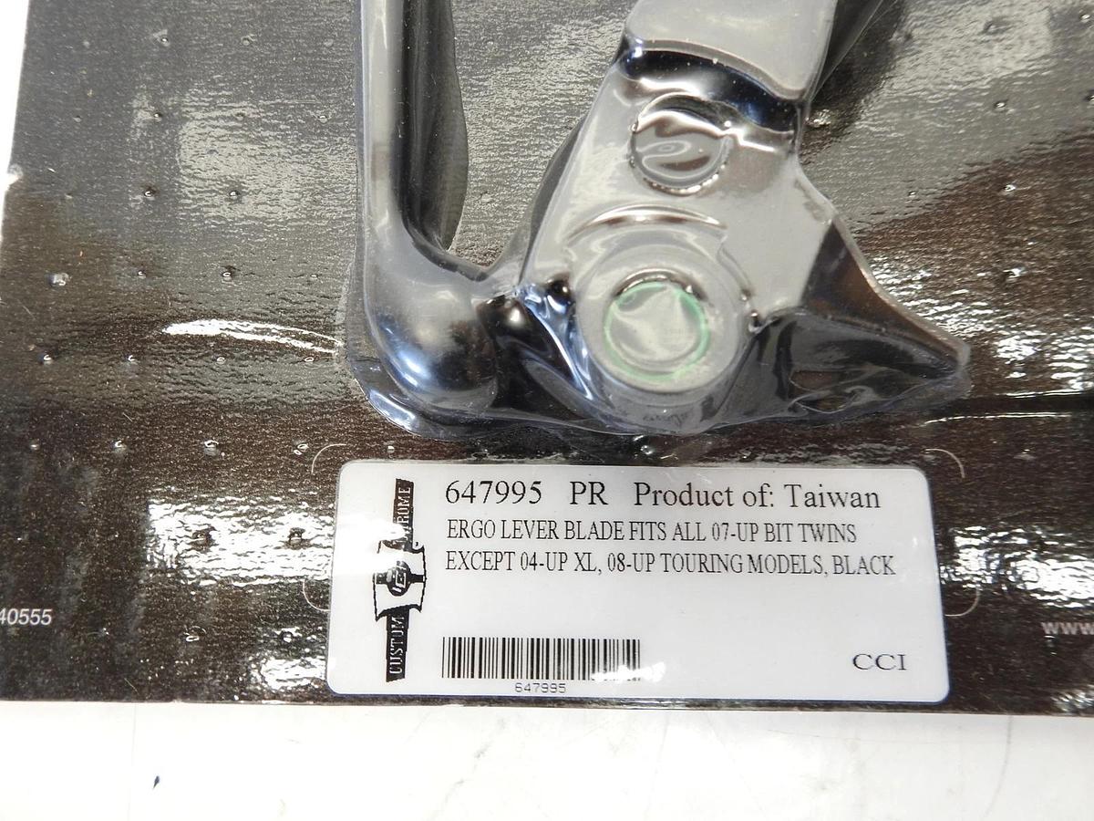 Custom Chrome - Custom Wide Standard Length Lever Blade Sets