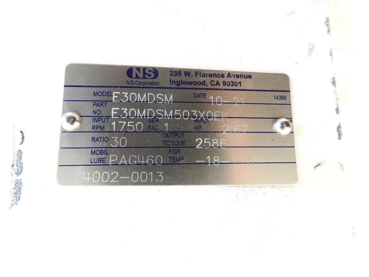 Genuine N/S Corporation 30:1 Reducer, 1-7/16", 930, LAMMSCLOTH (5M Series) 4002-