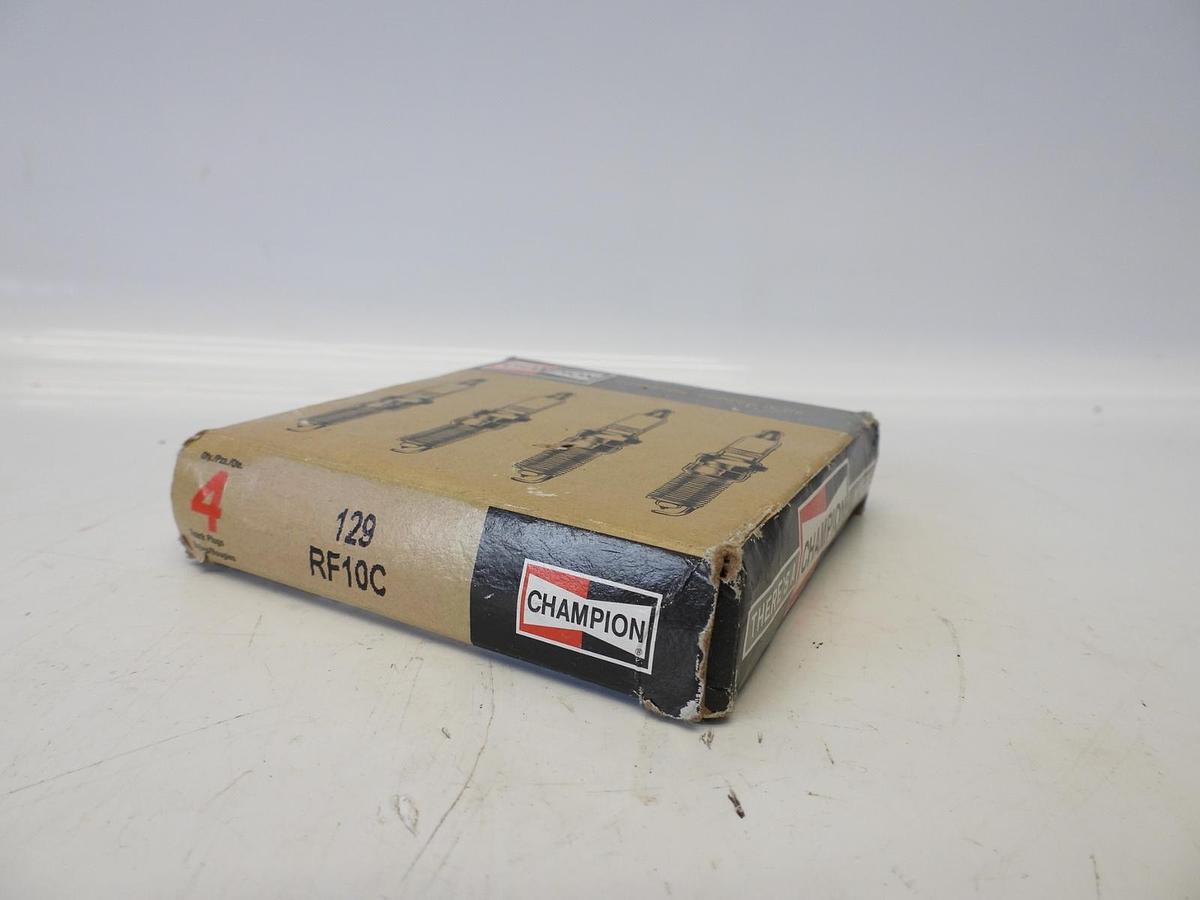 129rf10c Champion Copper Spark Plugs 4 Pack New