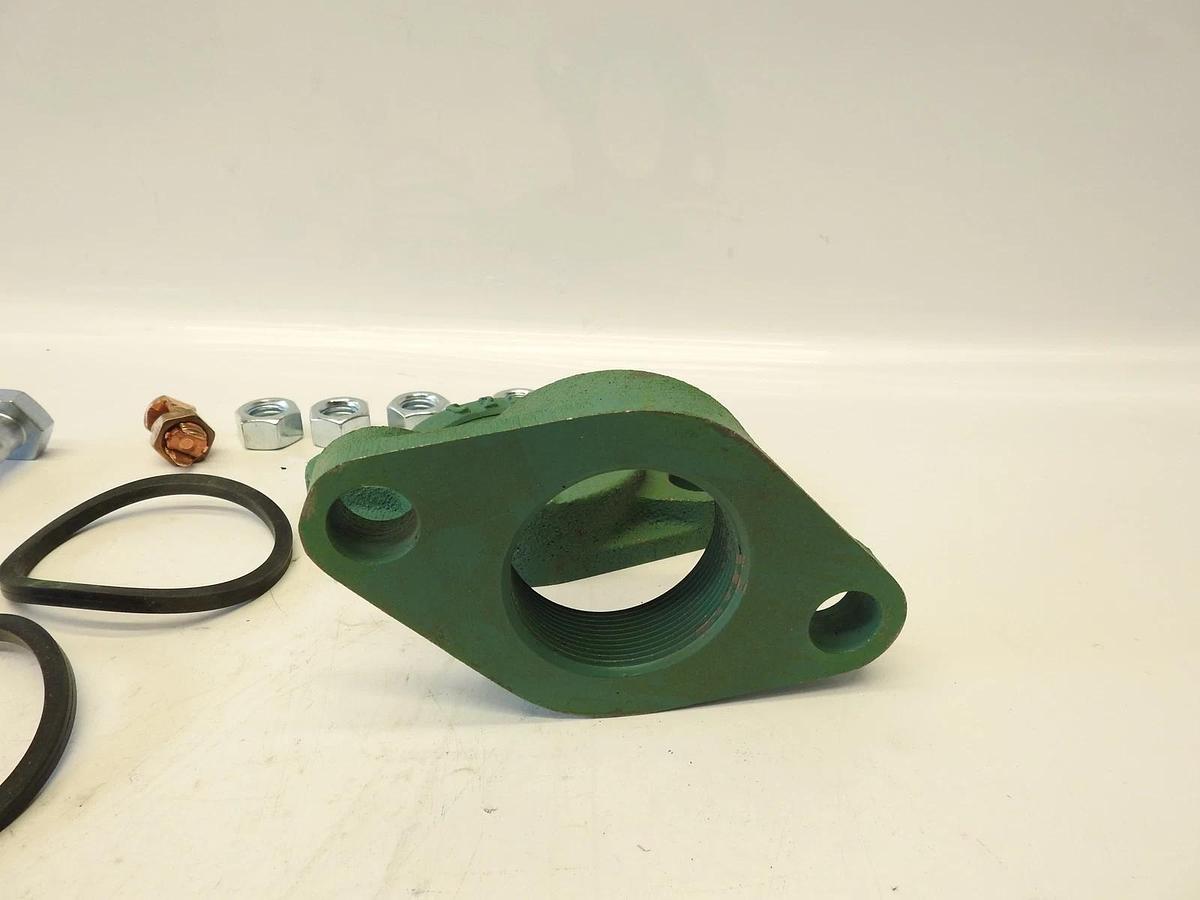 NEW TACO 2" NPT Cast Iron Flange Set w/Bolts & Gaskets 1600-032C