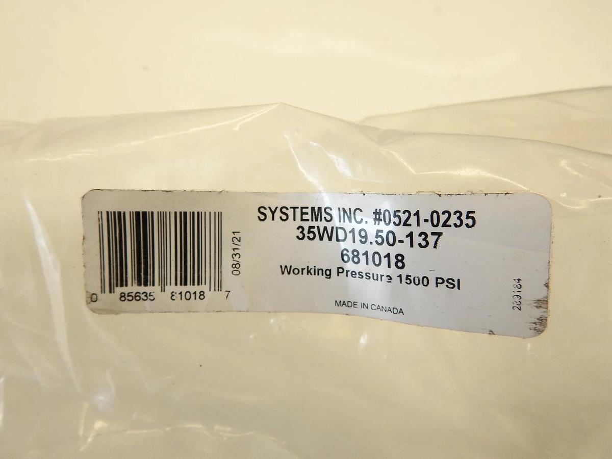 New Systems Inc 0521-0235 Hydraulic Cylinder 35WD19.50-137 681018