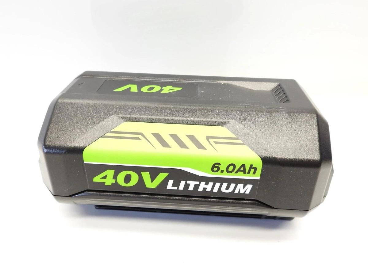 RRY08L For RYOBI 40V Li-Ion 6.0 Ah High Capacity Battery RRYO8L