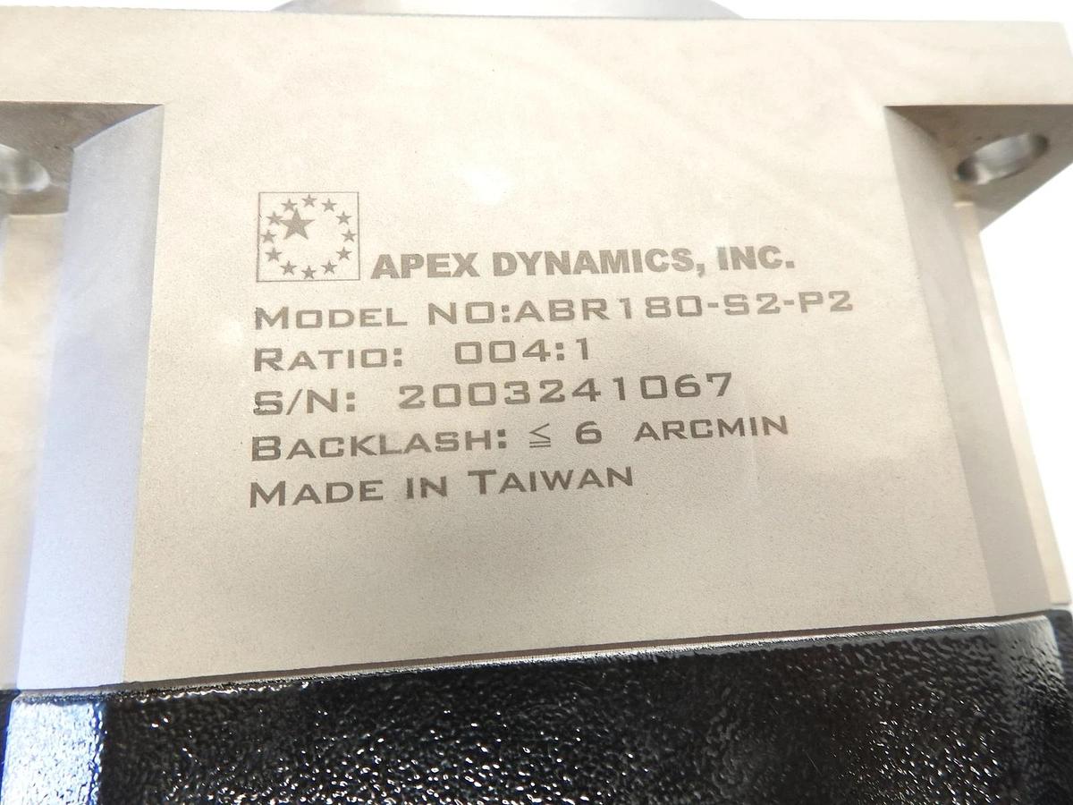 Apex Dynamics ABR180-S2-P2 Servo Motor Reducer Ratio 25:1 Ratio 004:1