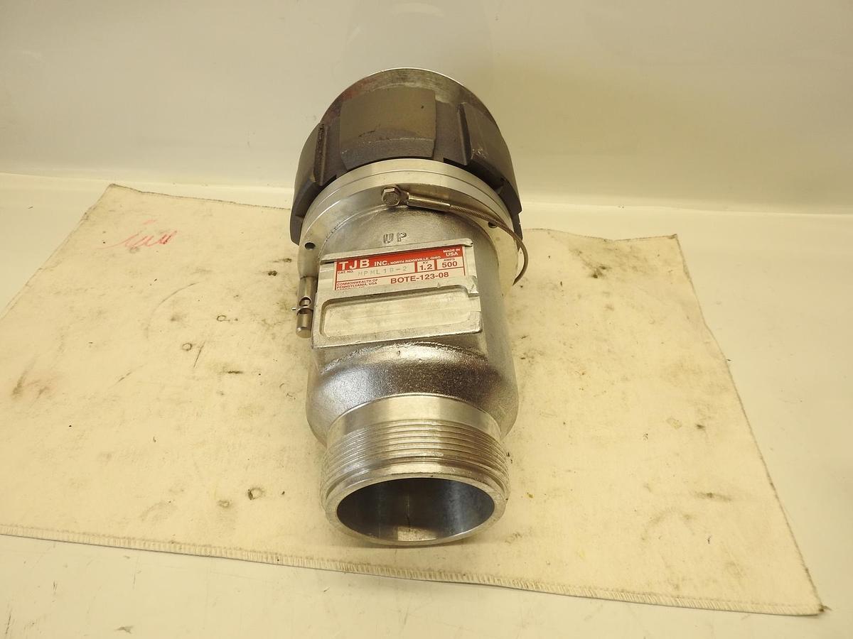 New TJB inc Coupler BOTE-123-08 MPML1B-2  1.2 KV  500 AMPS