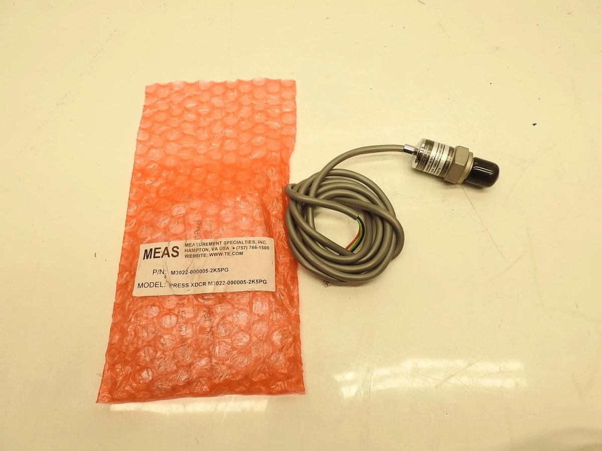 TE Connectivity MEAS MSP300 M3022-000005-2K5PG 2500PSI Pressure Transducer #1