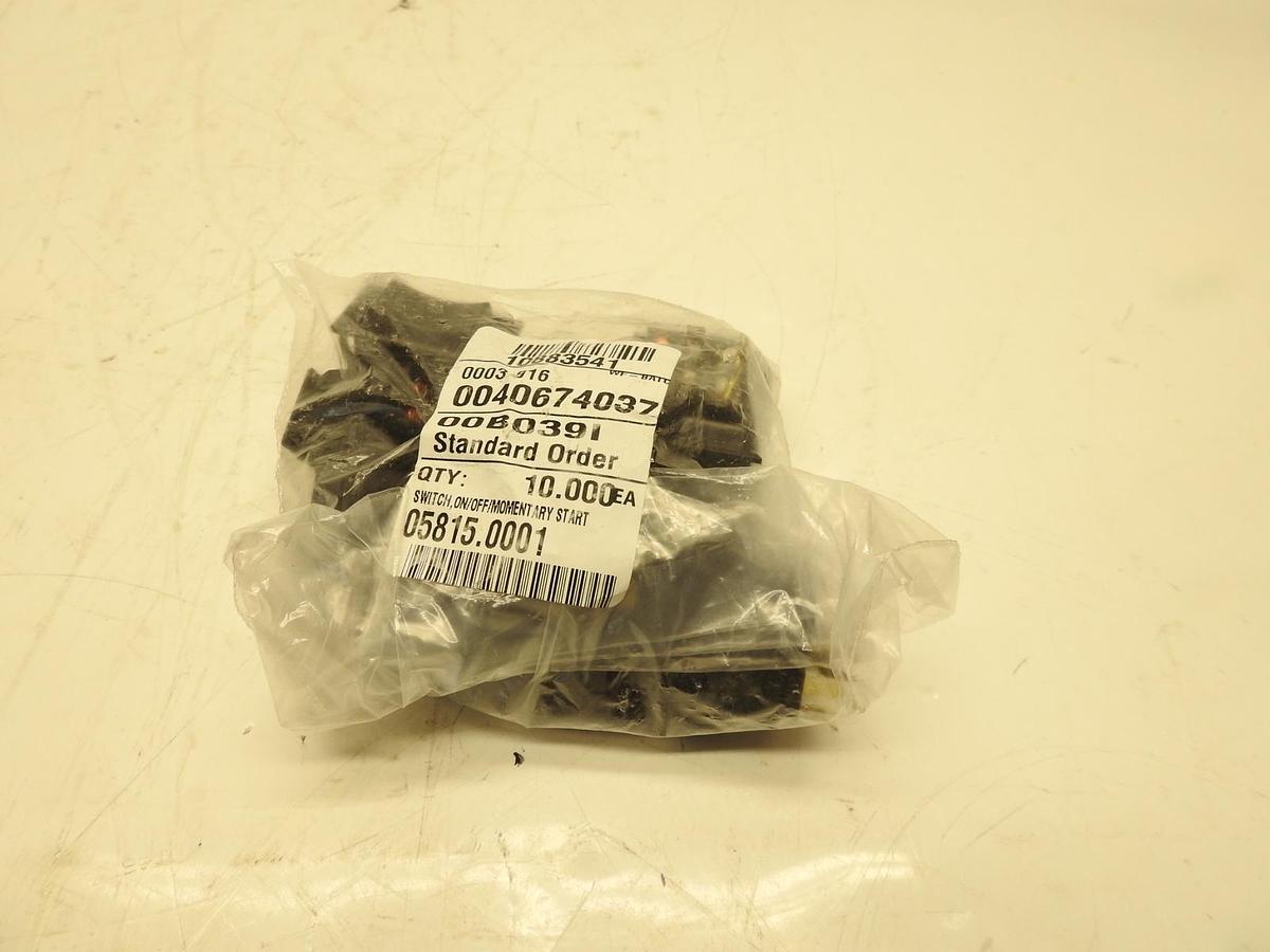 10PK Oem Bunn 05815.0001 Switch, Rocker, DPST, On/Off/Momentary