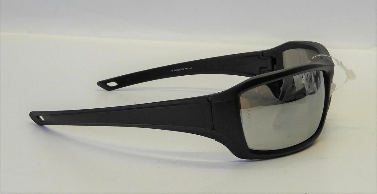 Pack Of 12 Bullhead Safety BH1567AF - Walleye Silver Mirror Anti-Fog Lens
