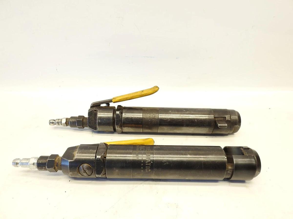 Lot Of 2 ASIS Texas Pneumatic TX1B PTCS Push Throttle Chisel Scaler