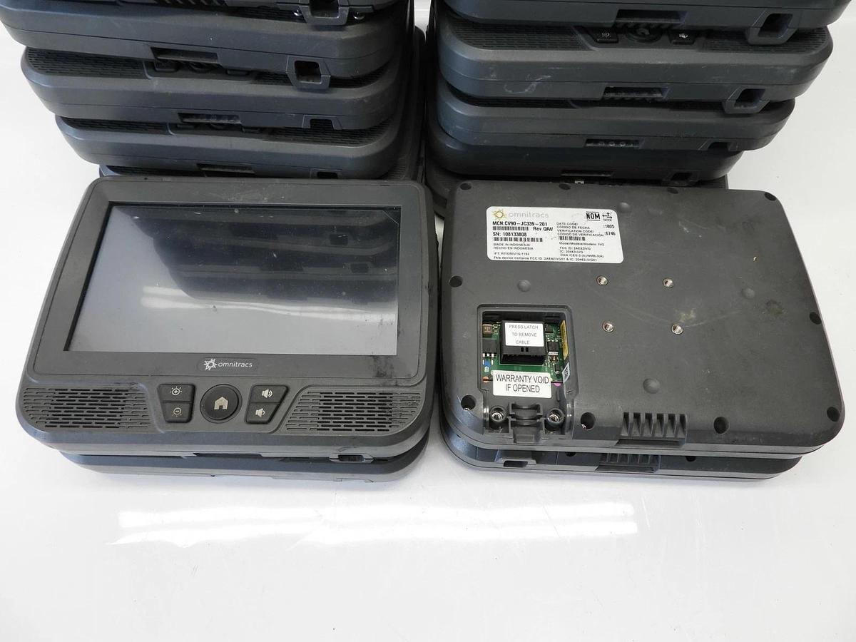 Lot Of 16 ASIS: Untested Omnitracs IVG Electronic Logging Device CV90-JC339-201