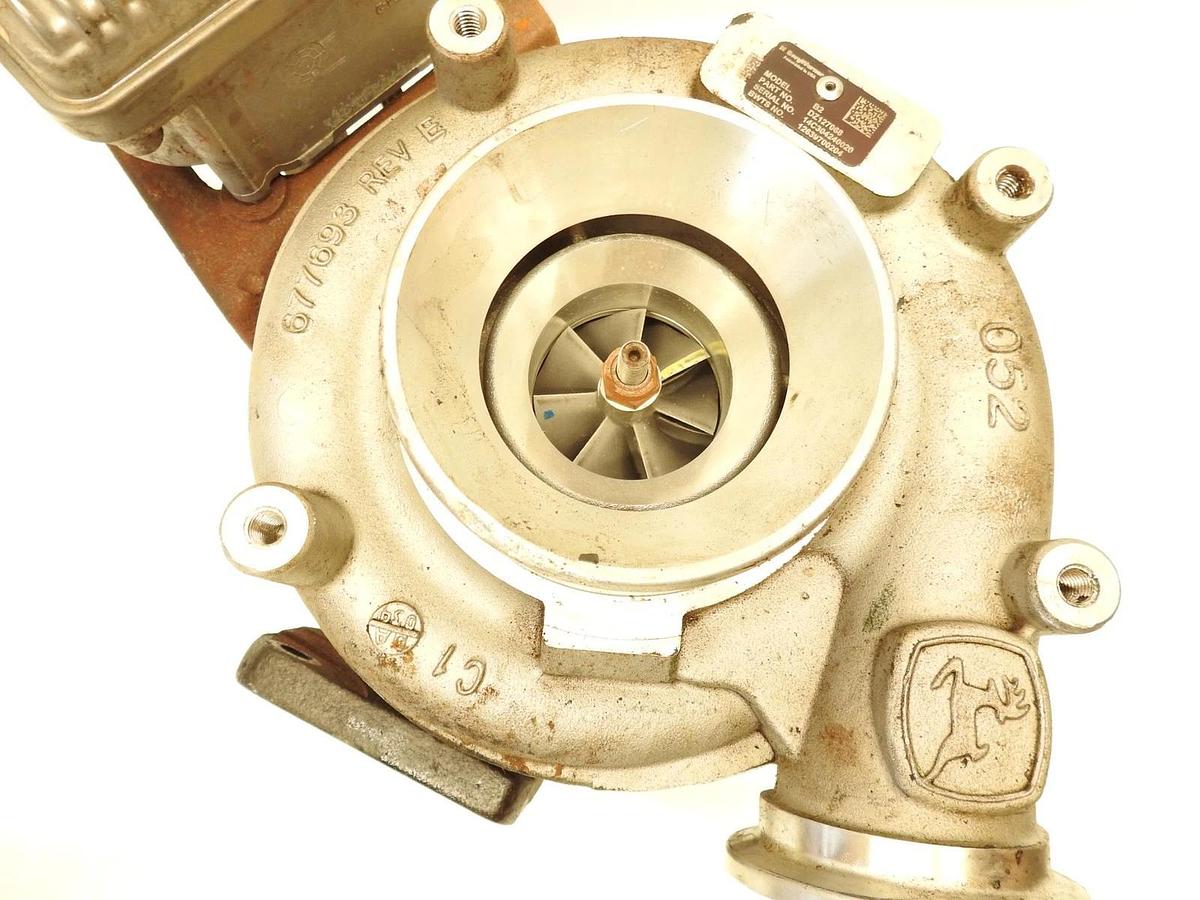 AS IS Oem John Deere DZ127068 B2 Turbocharger With Actuator