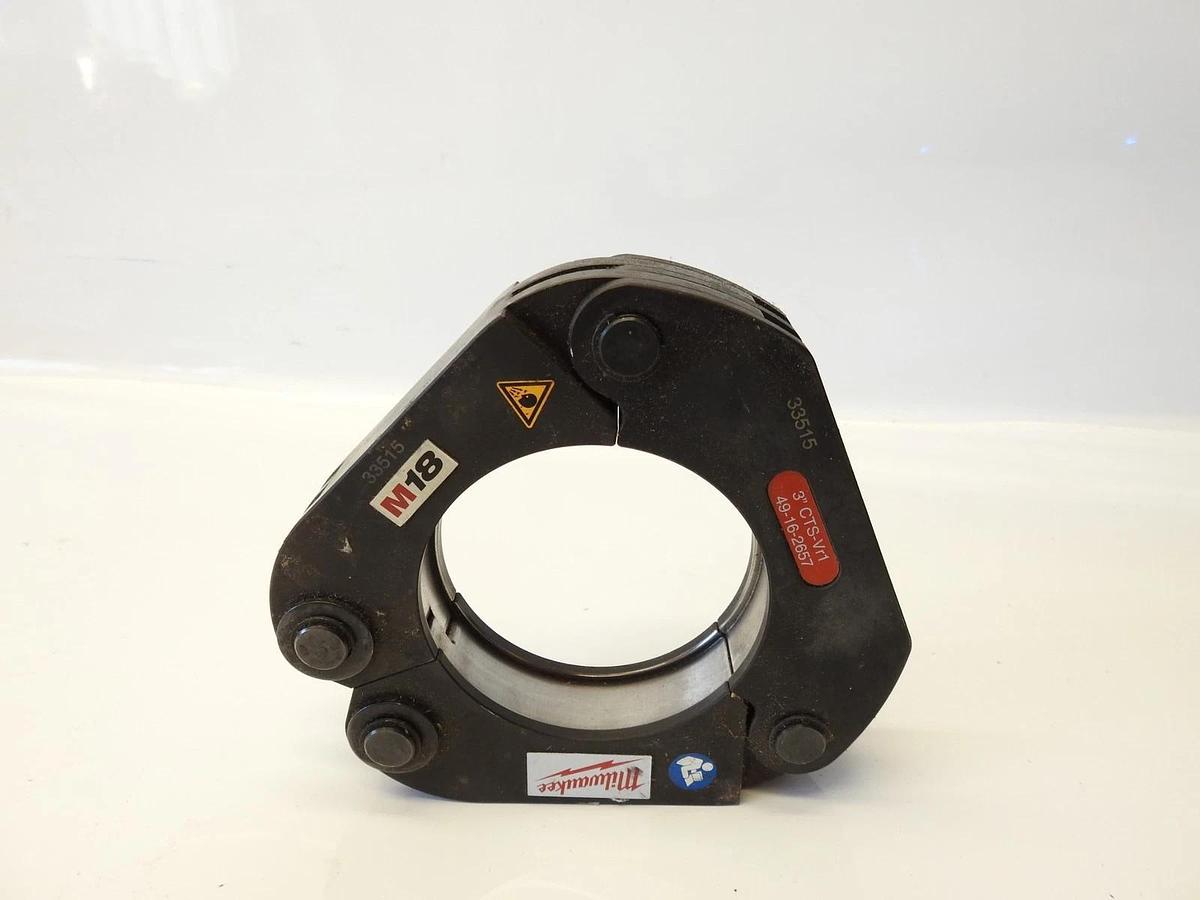 New Oem Milwaukee 49-16-2657 3" CTS-V Press Ring for M18 FORCELOGIC Press Tools