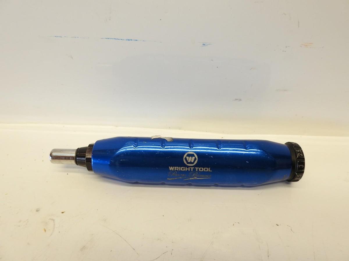ASIS Wright Tool 2464 1/4" Female Hex Torque Screwdriver 5-40"
