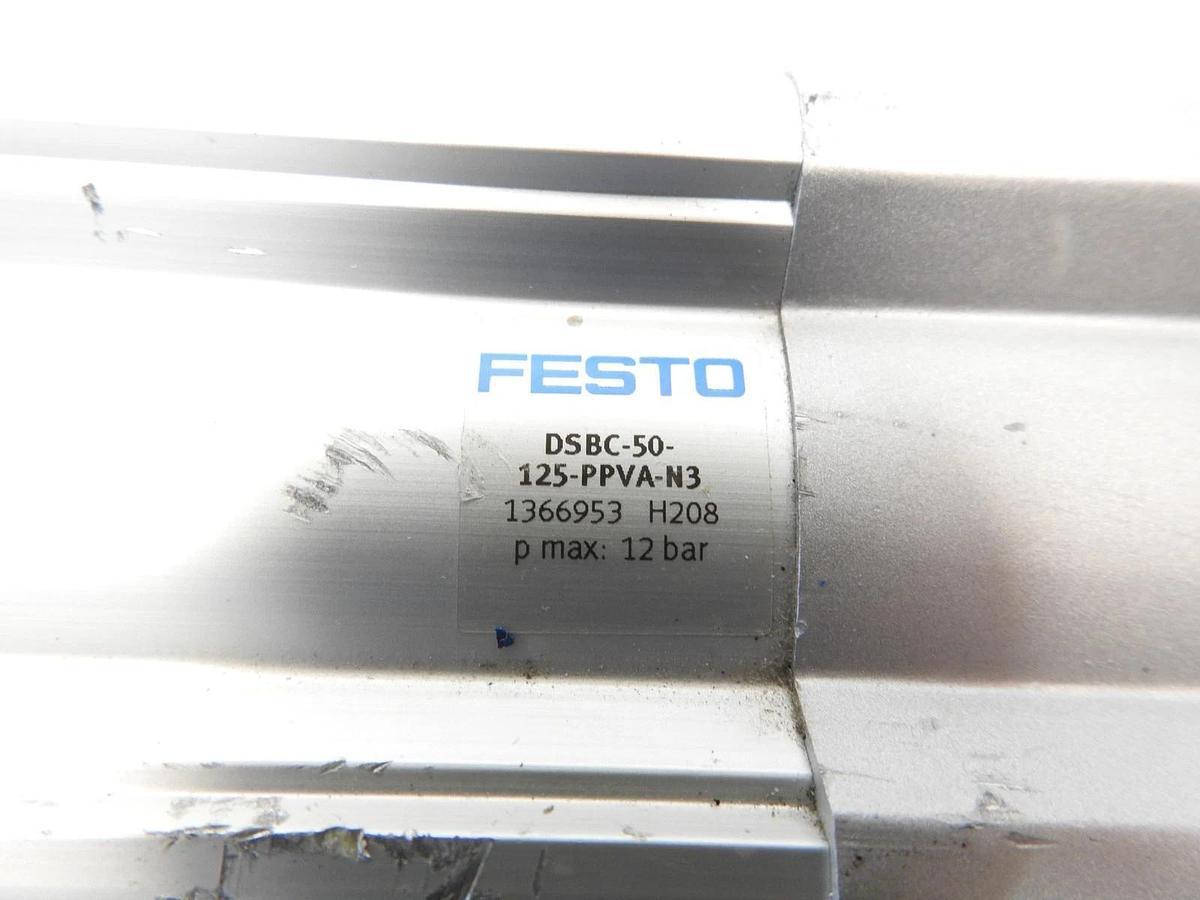 New Festo DSBC-50-100-PPVA-N3 Pneumatic Cylinder DSBC50100PPVAN3 12bar