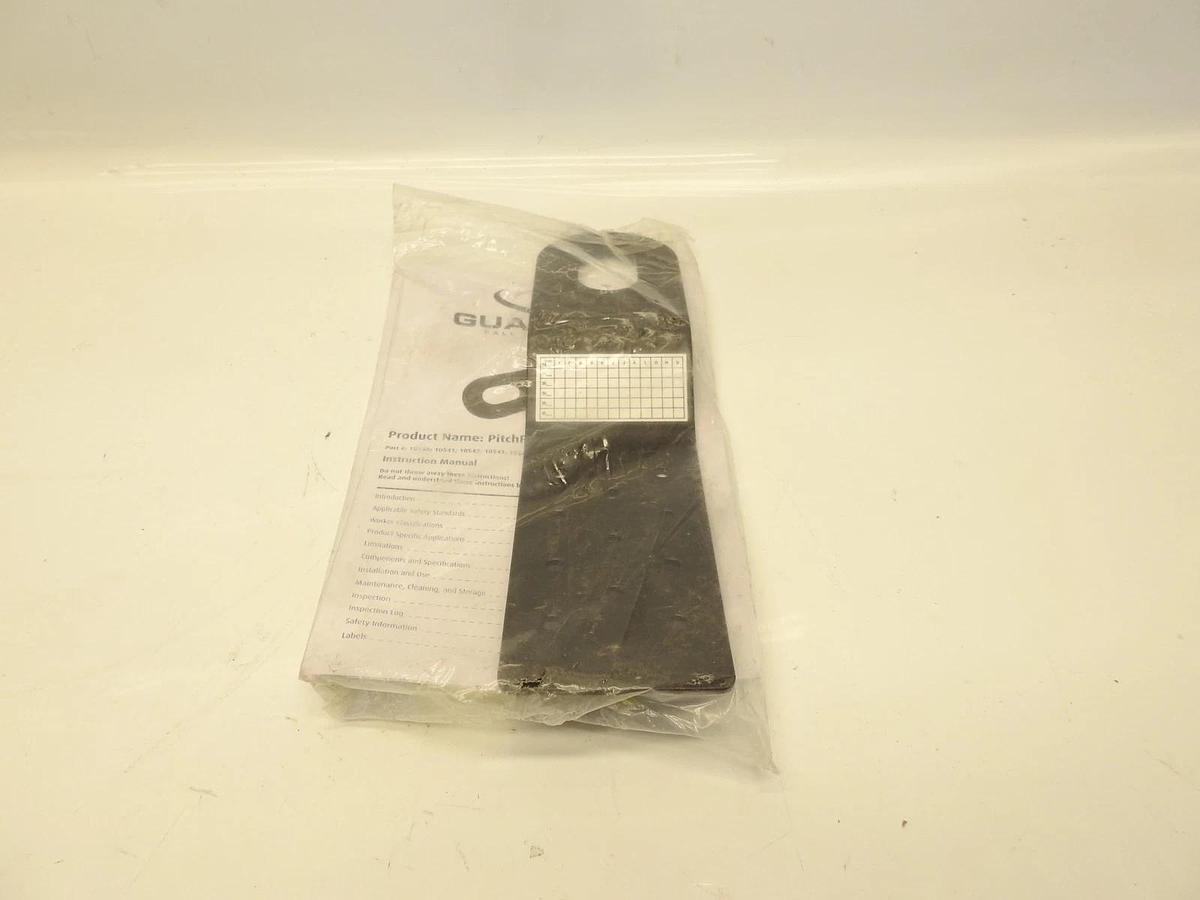 Guardian Fall Protection Pitch Pro Anchorage Connector Steel Black 10540