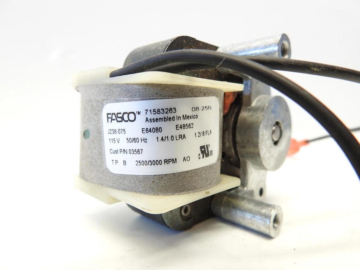 New Genuine Oem Helmer 120540 Evaporator Fan Motor Fasco 71583263