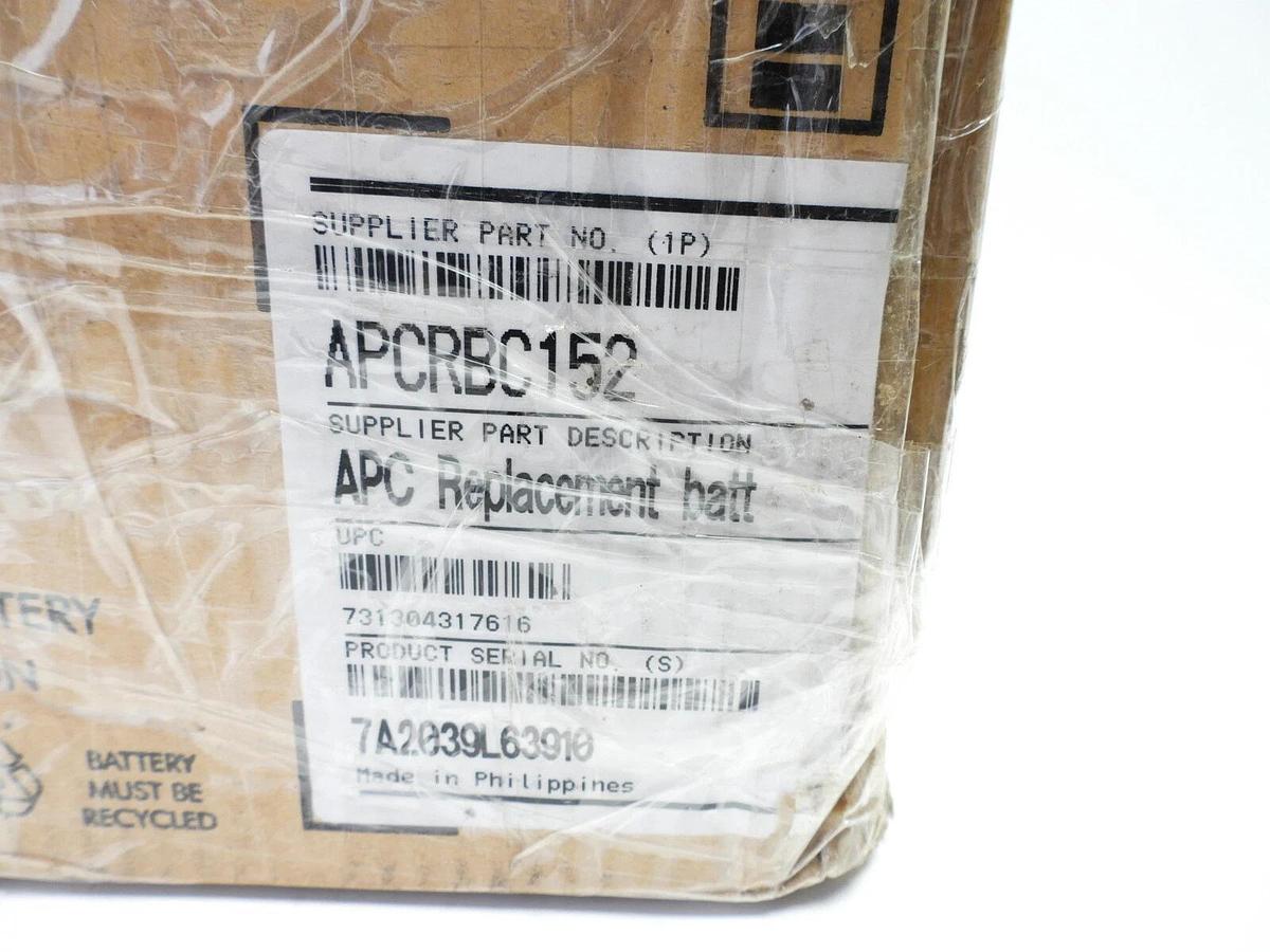 New Genuine APC APCRBC15 Replacement Battery Pack