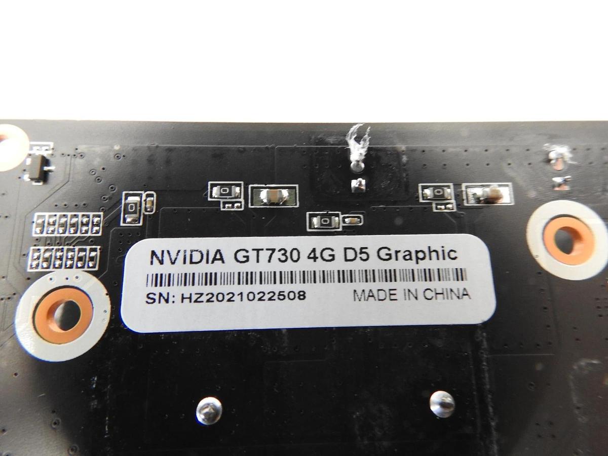 For Nvdia GT730 4G D5 Single Fan Graphic Card