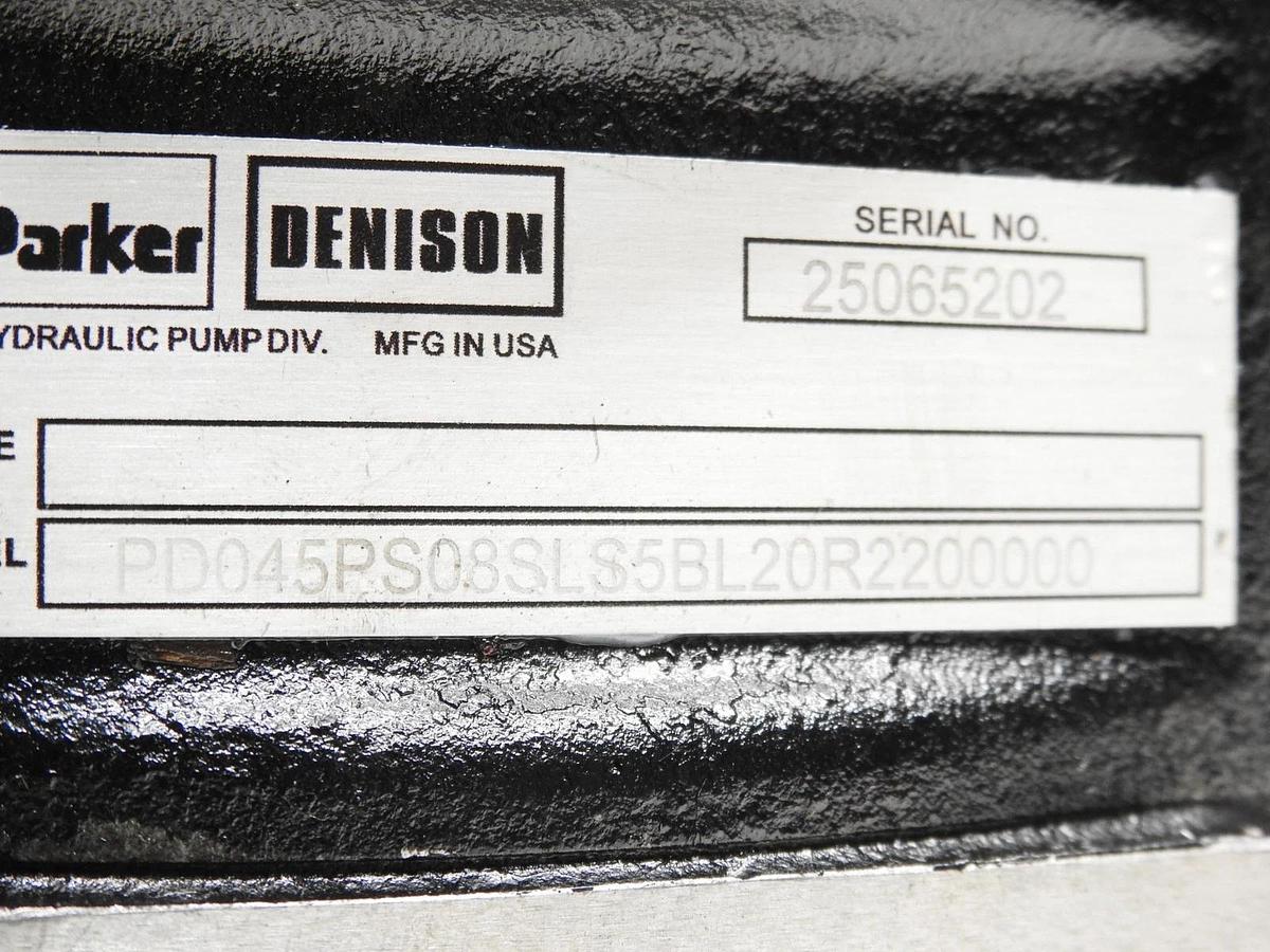New Oem Parker Denison PD Series Hydraulic Axial Piston Pumps PD045PS08SLS5BL20R