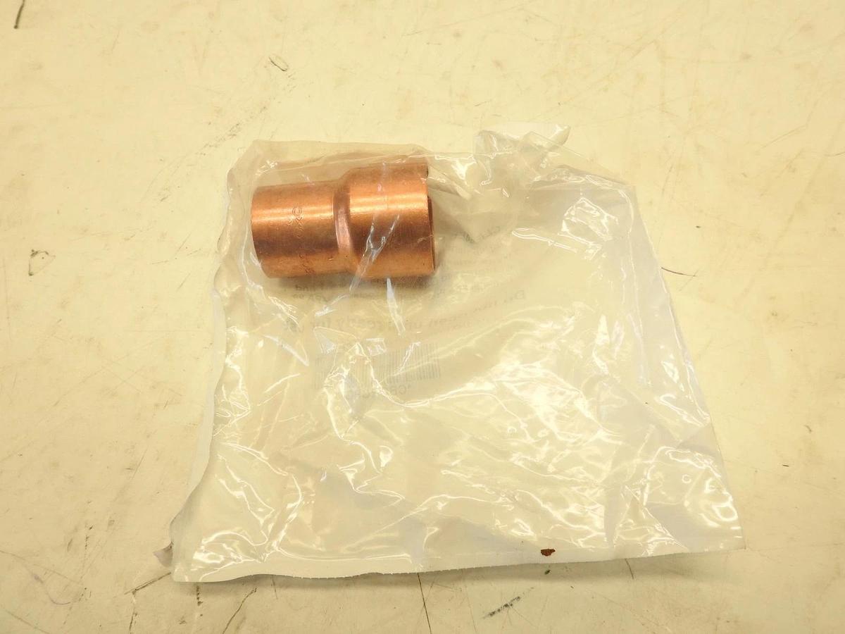 Lot Of 12 Nibco CBCRCHG  1-1/4X1 WROT CXC RED COUP CB  Copper Coupler