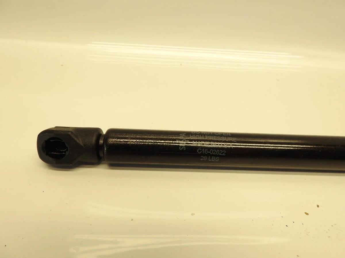 Single C16-02622 17" 28Lbs/127N Gas Shock Strut for Leer are Camper Shell Truck