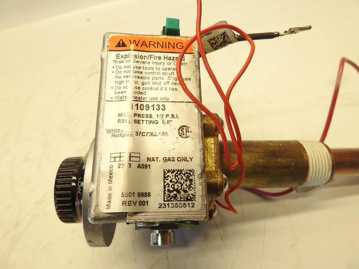 New Genuine Oem White Rogers 37C73U-106 Water Heater Thermostat