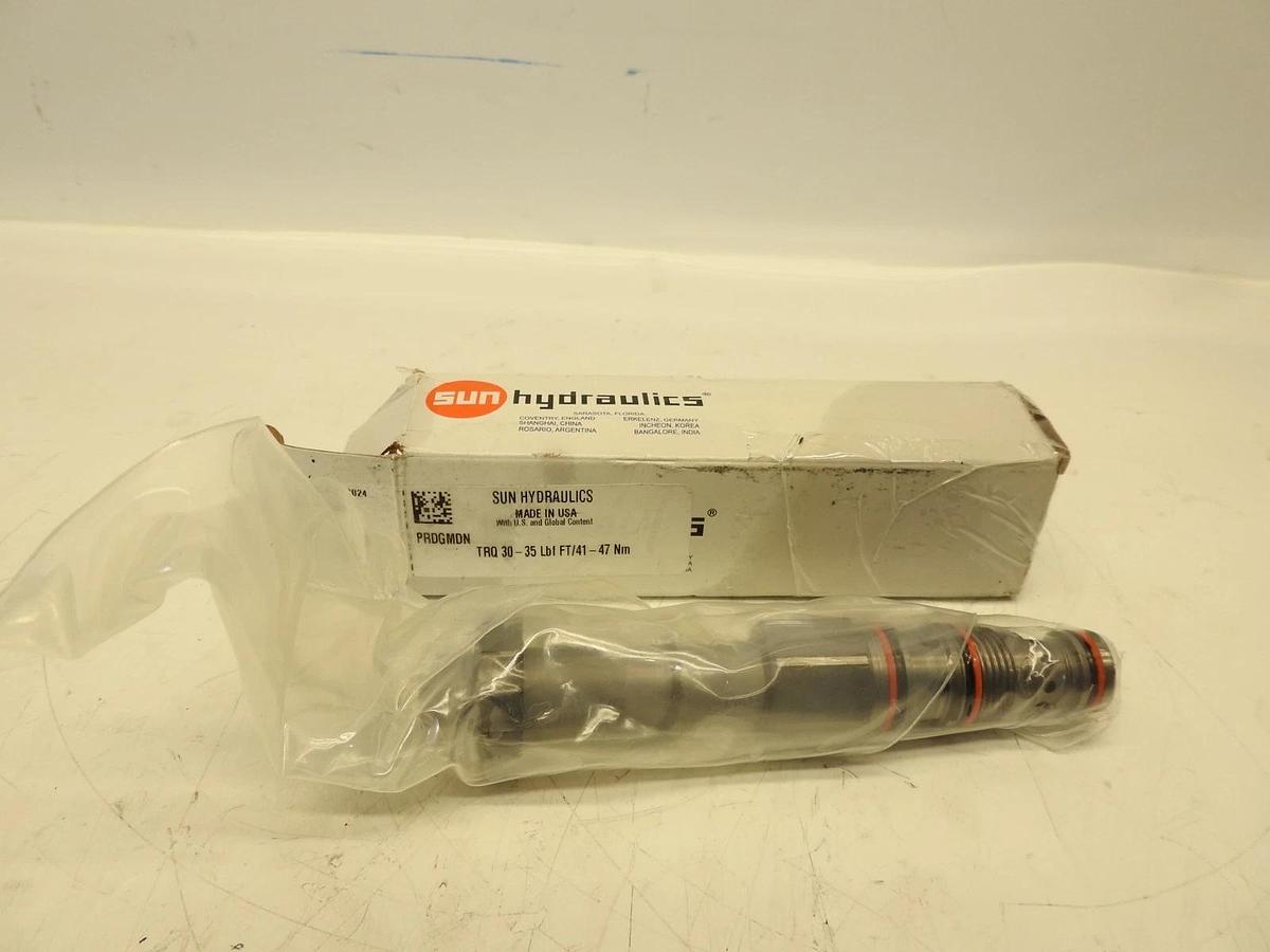 Sun Hydraulics PRDGMDN Pressure Releasing Valve TRQ 30-35 Lbf FT/41-47Nm