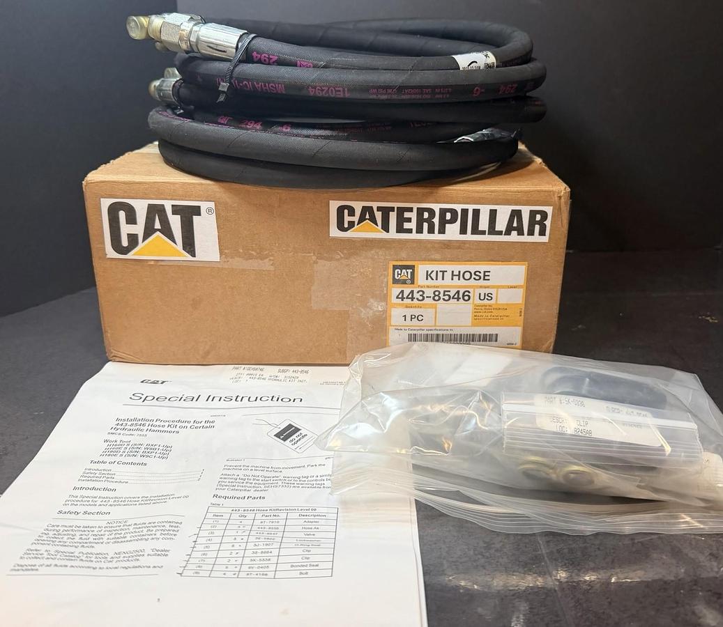 New Genuine Oem Cat 455-9752 Hydraulic Gear Pump Fits:D8T D8