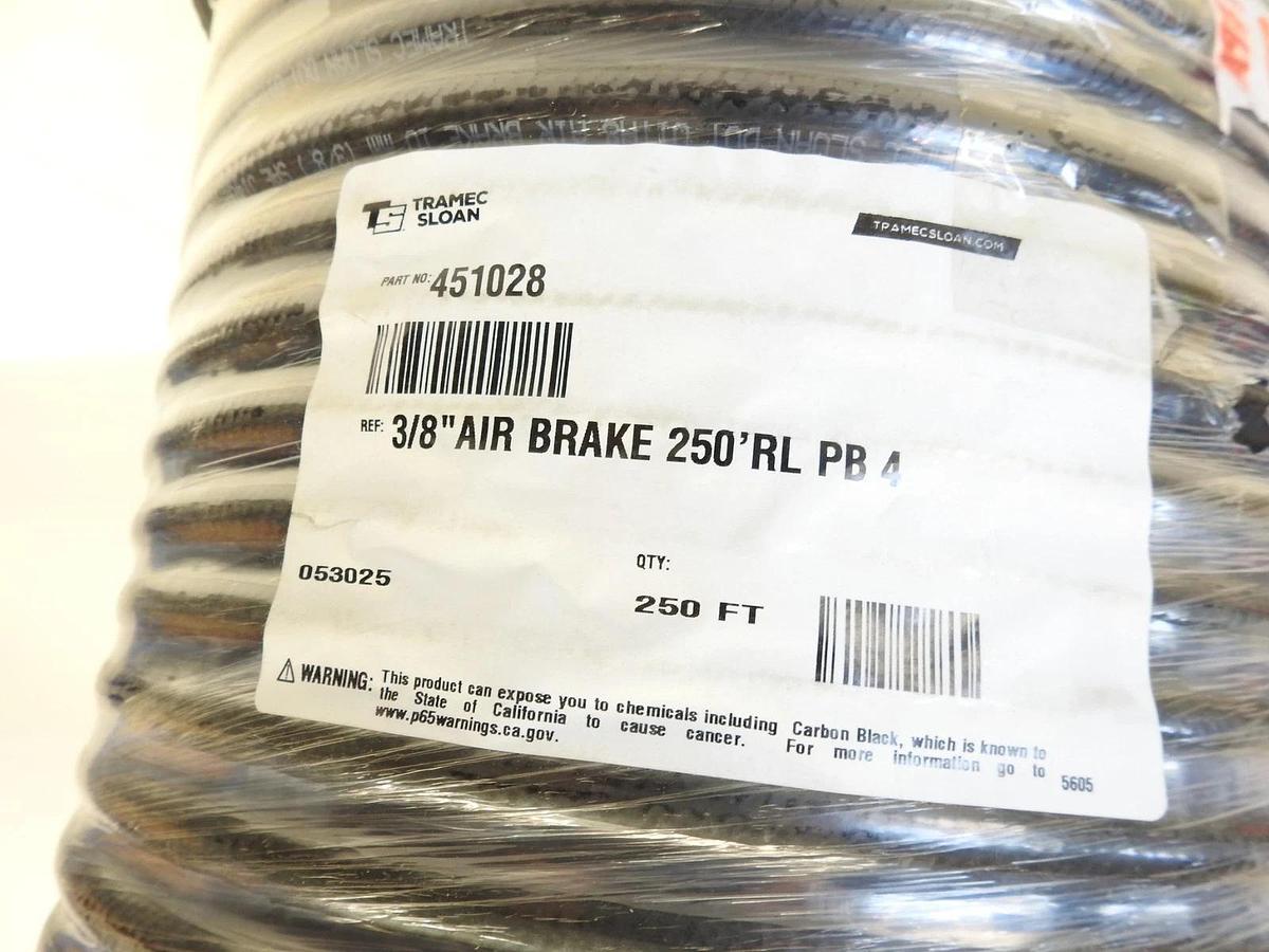 Genuine 3/8" Tramec Sloan 451028 Air Brake Hose 250' Reel