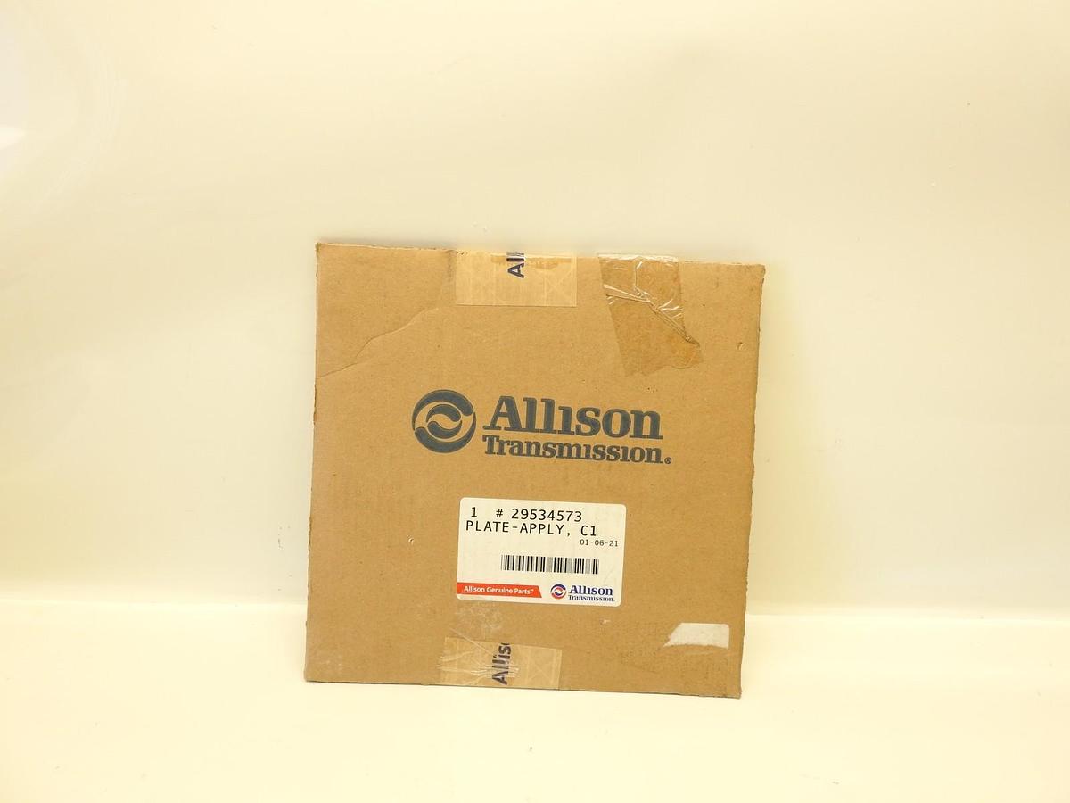 Genuine Allison Transmission 29534573 Apply Plate C1
