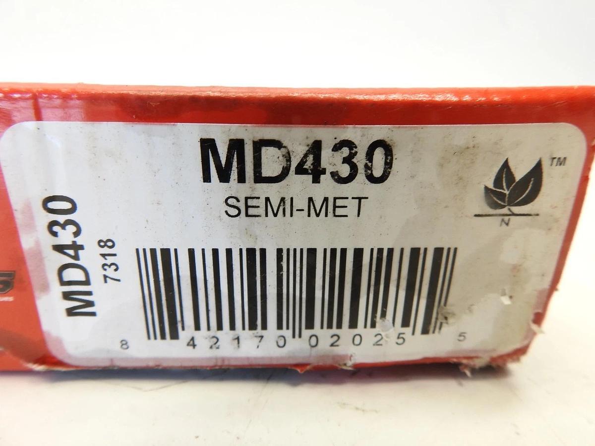 Dash 4 MD430 Premium Brake Pad, Semi-Metallic