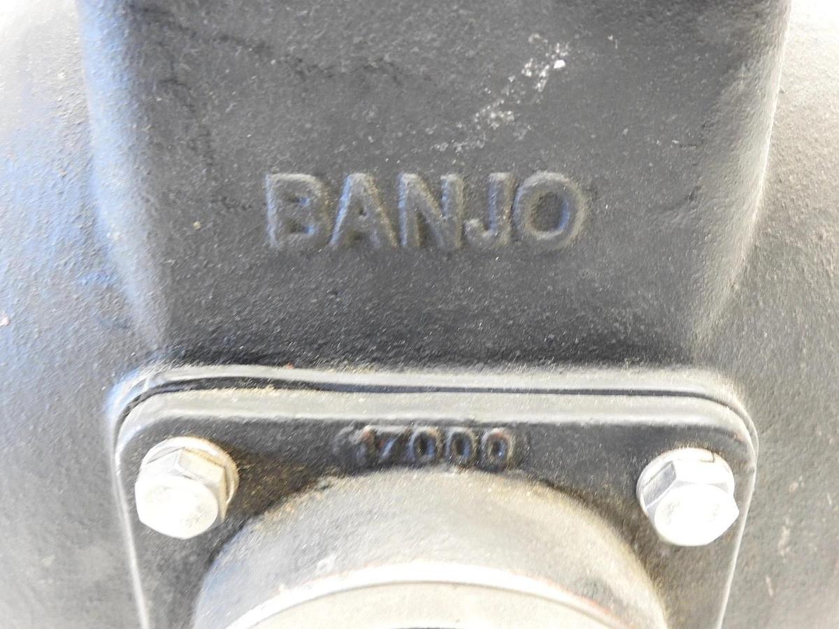 New Genuine Banjo 2" Inlet Cast Iron Self-Priming Pedestal Centrifugal Pump