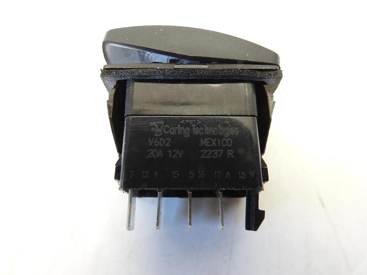 New Carling V6D2 Rocker Switch 20A 12V
