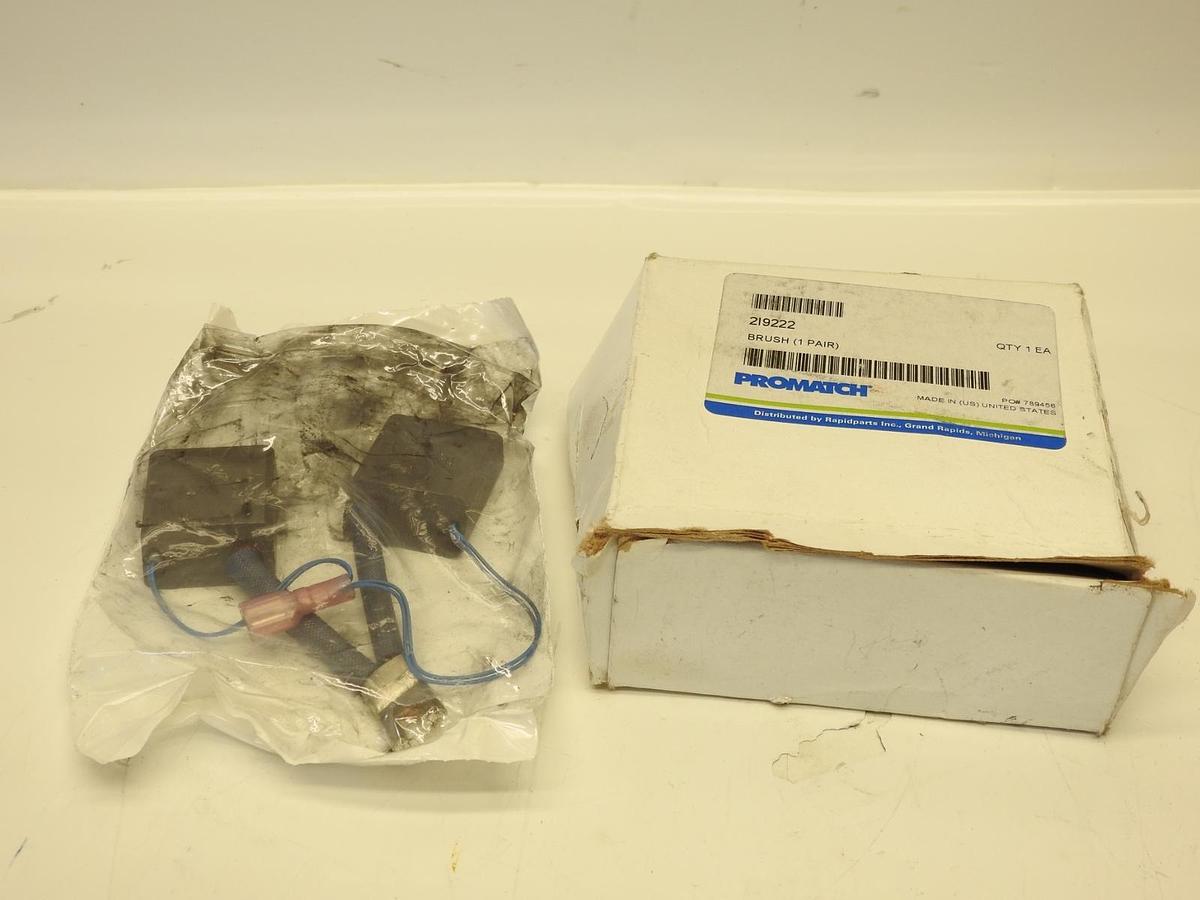 New Promatch 2I9222 Carbon Brush Pair NEW