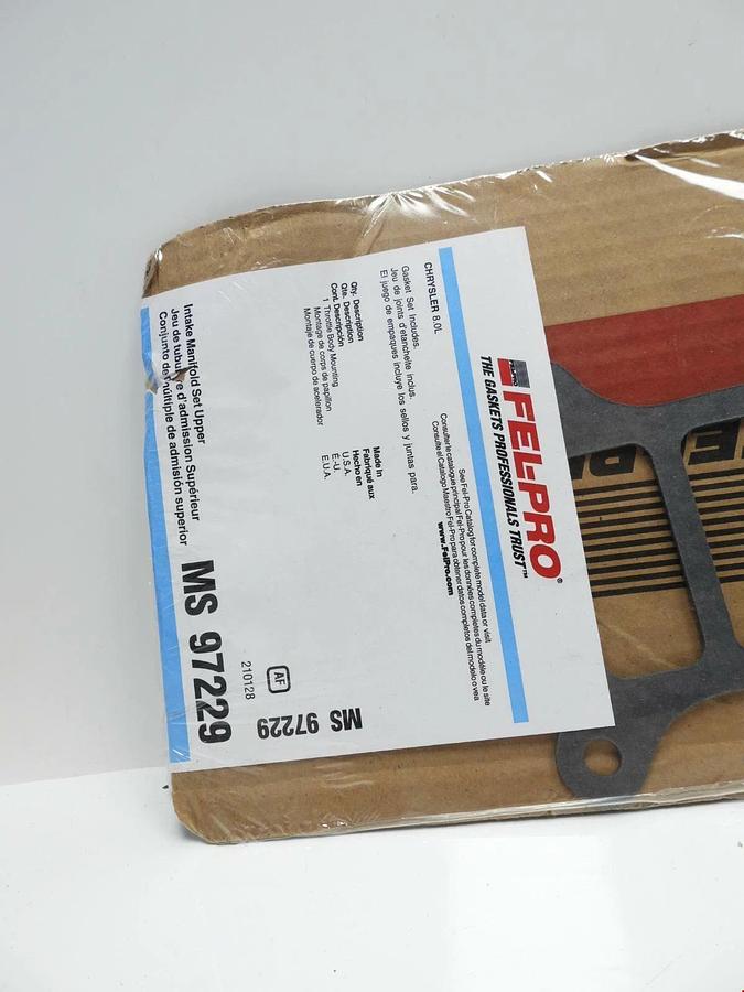 Fel-Pro MS 97229 Fuel Injection Plenum Gasket Set