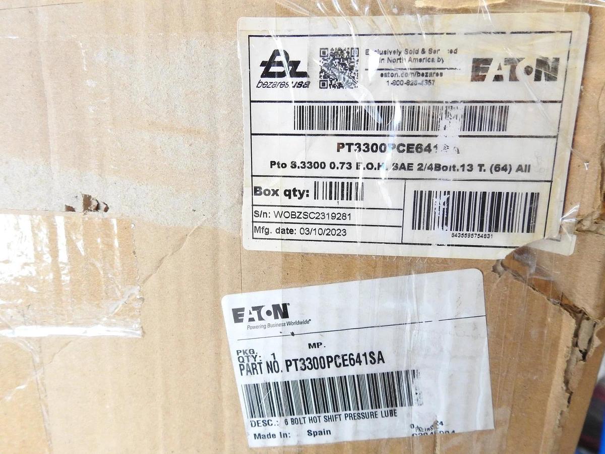 New Genuine Oem Eaton Bezares PT3300PCE641SA PTO Power Take Off