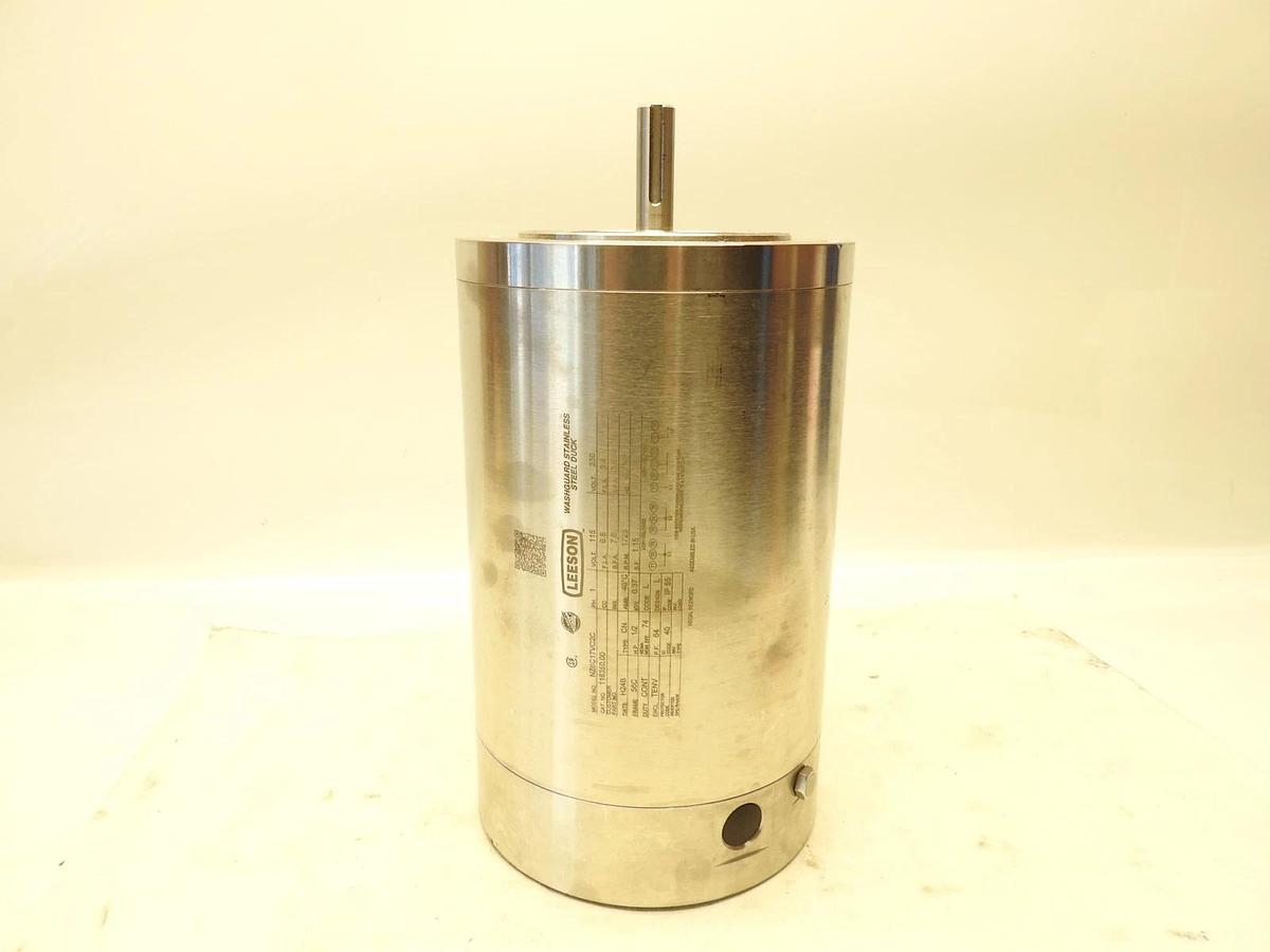 Leeson NZ6C17VC2C  116350.00, Premium Stainless Washdown Motor, 1/2 HP, 115/208-