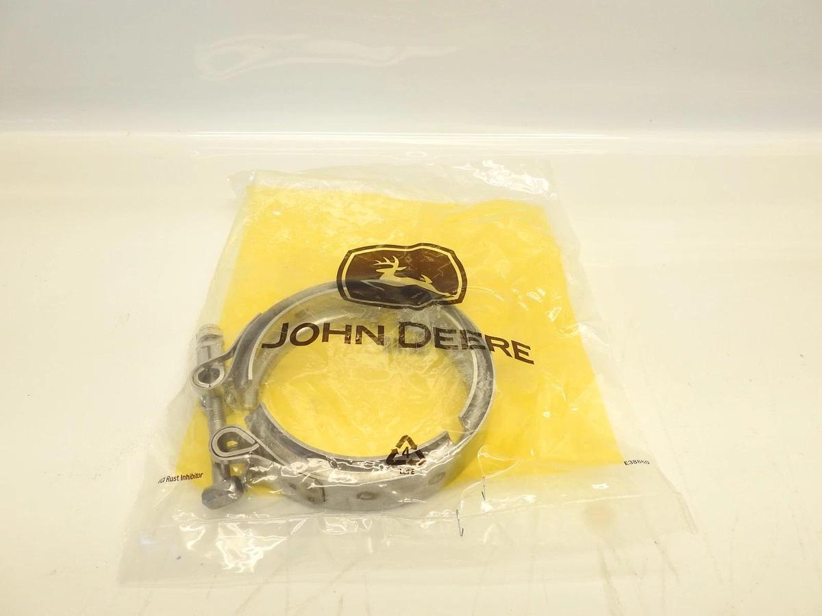 Genuine OEM John Deere RE285844 Marman Flange V-Clamp For 8R 230 8R 250