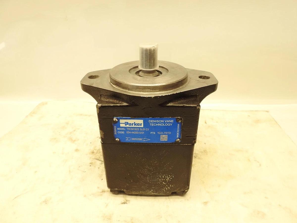 Oem Parker / Dension Hydraulics 024-44253-0, T6CM-B22 3L01 C1, Hydraulic Vane Pu