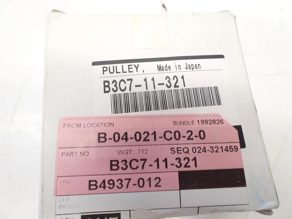 New OEM Mazda '91 - '05 Miata Timing Belt Pulley - B3C7-11-321