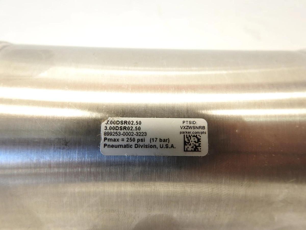 OEM PARKER AIR CYLINDER 3.00DSR02.50 / 300DSR0250 (BRAND NEW)