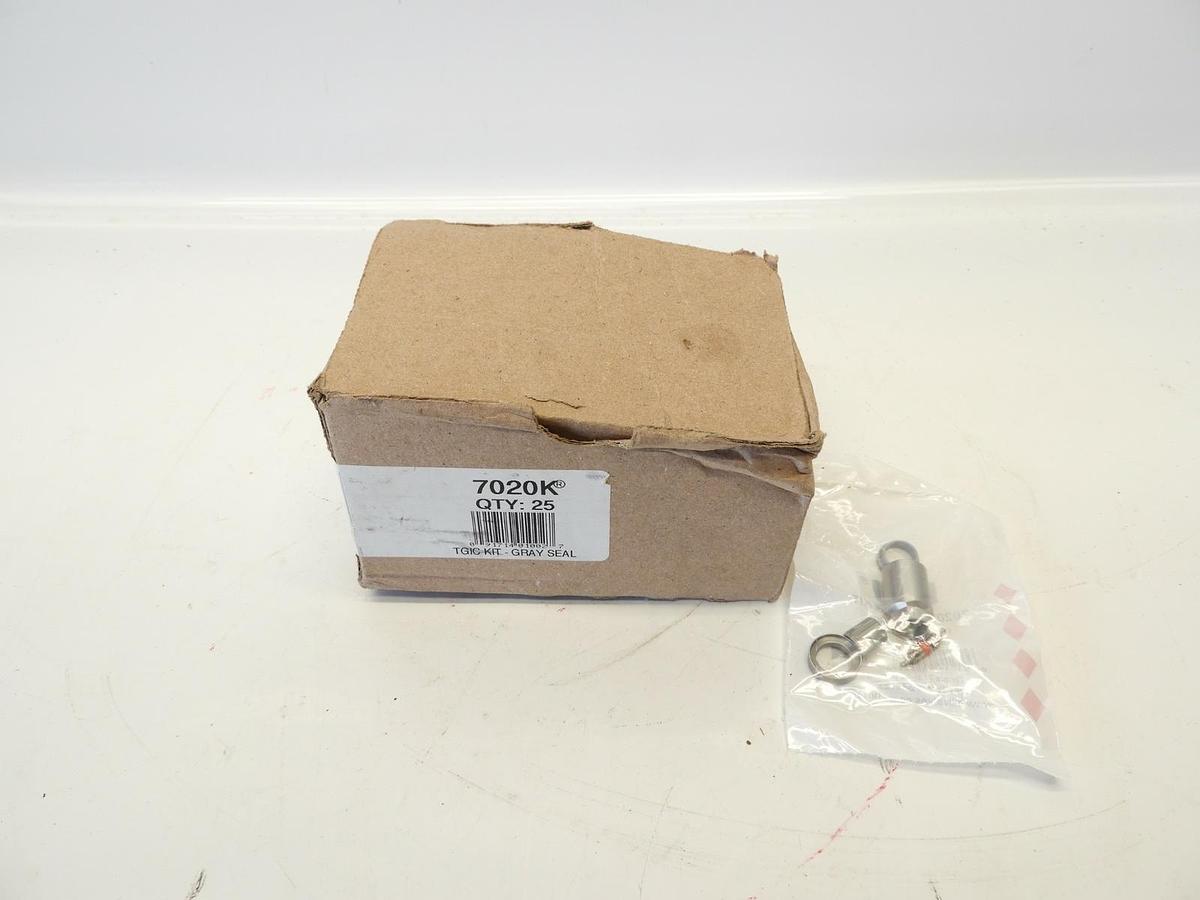 25PK TIRE PRESSURE SENSOR TPMS TPS SERVICE PACK KIT w/ NUT VALVE CORE WASHER O-R