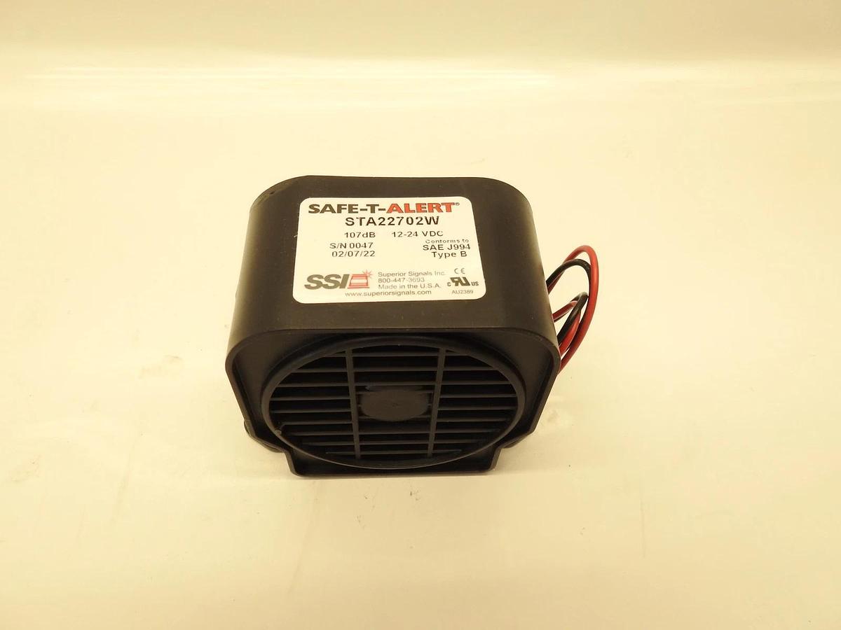 New SAFE-T-ALERT STA22702W 12-24VDC 107dB Alarm